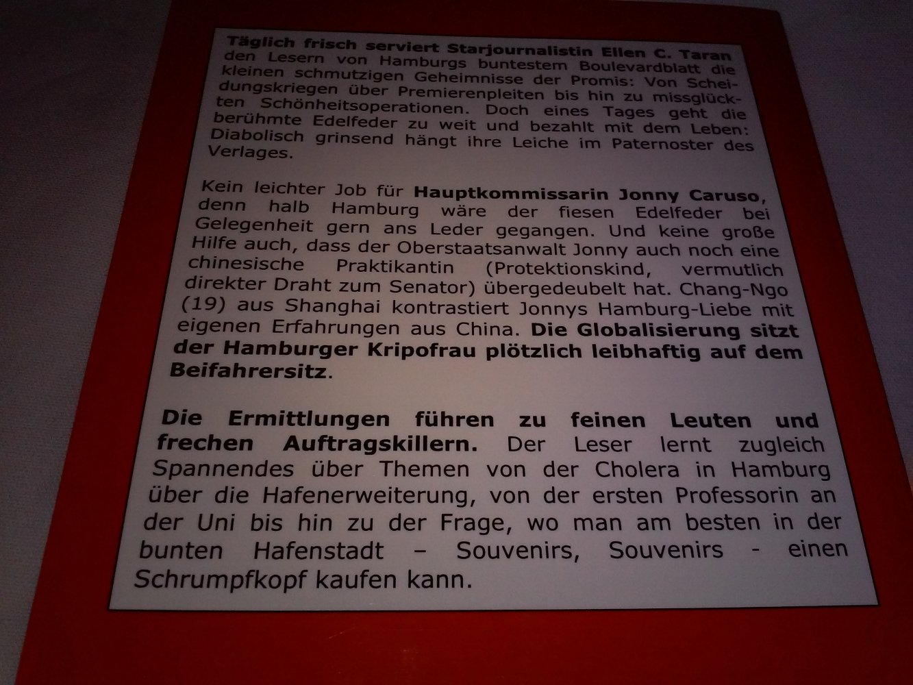 Neu! Hummel, Hummel - Mord, Mord: Hamburg-Krimi