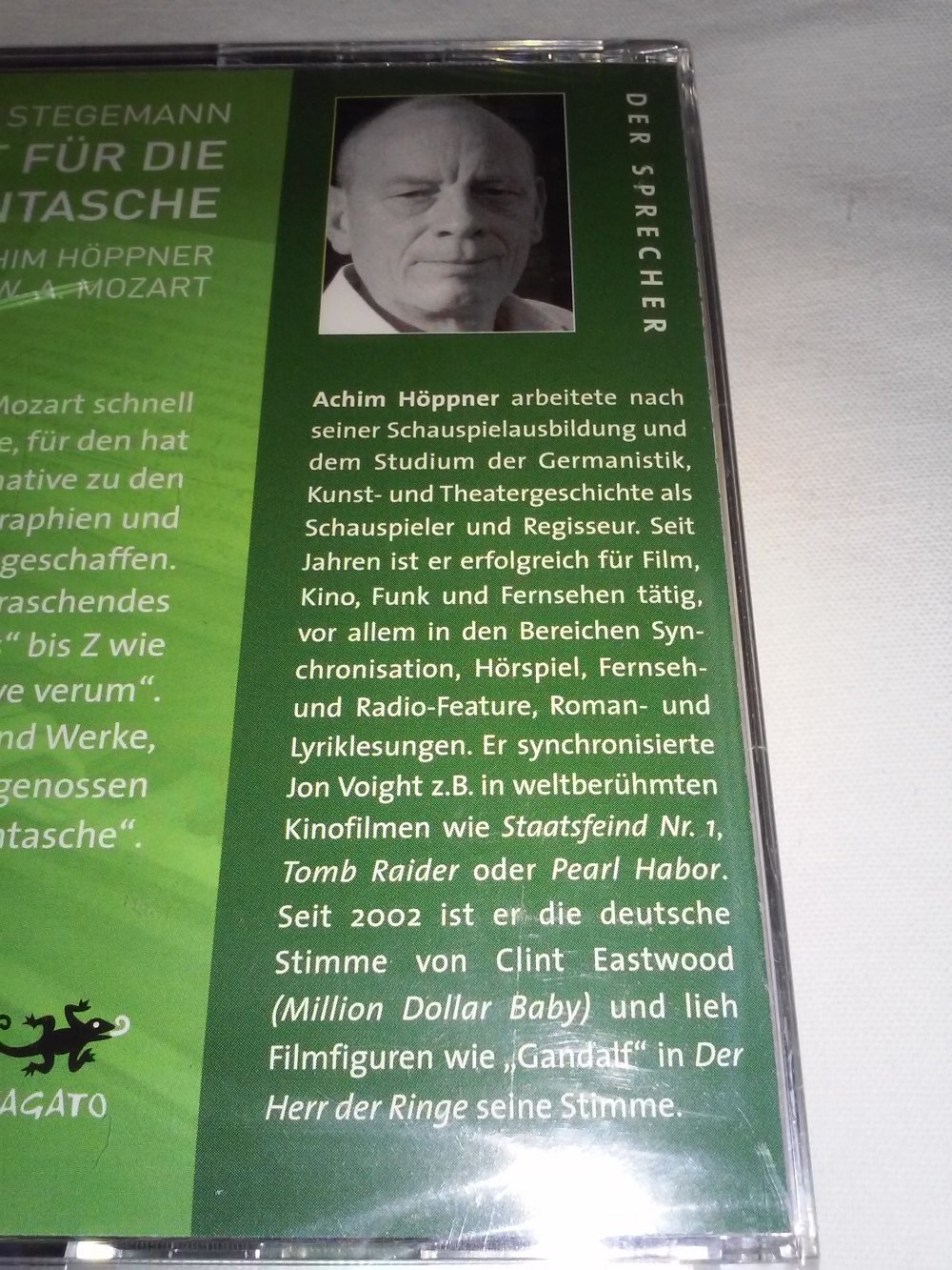 NEU!OVP!M.Stegemann:(Hörbuch)Mozart für die Westentasche -Geschenktipp