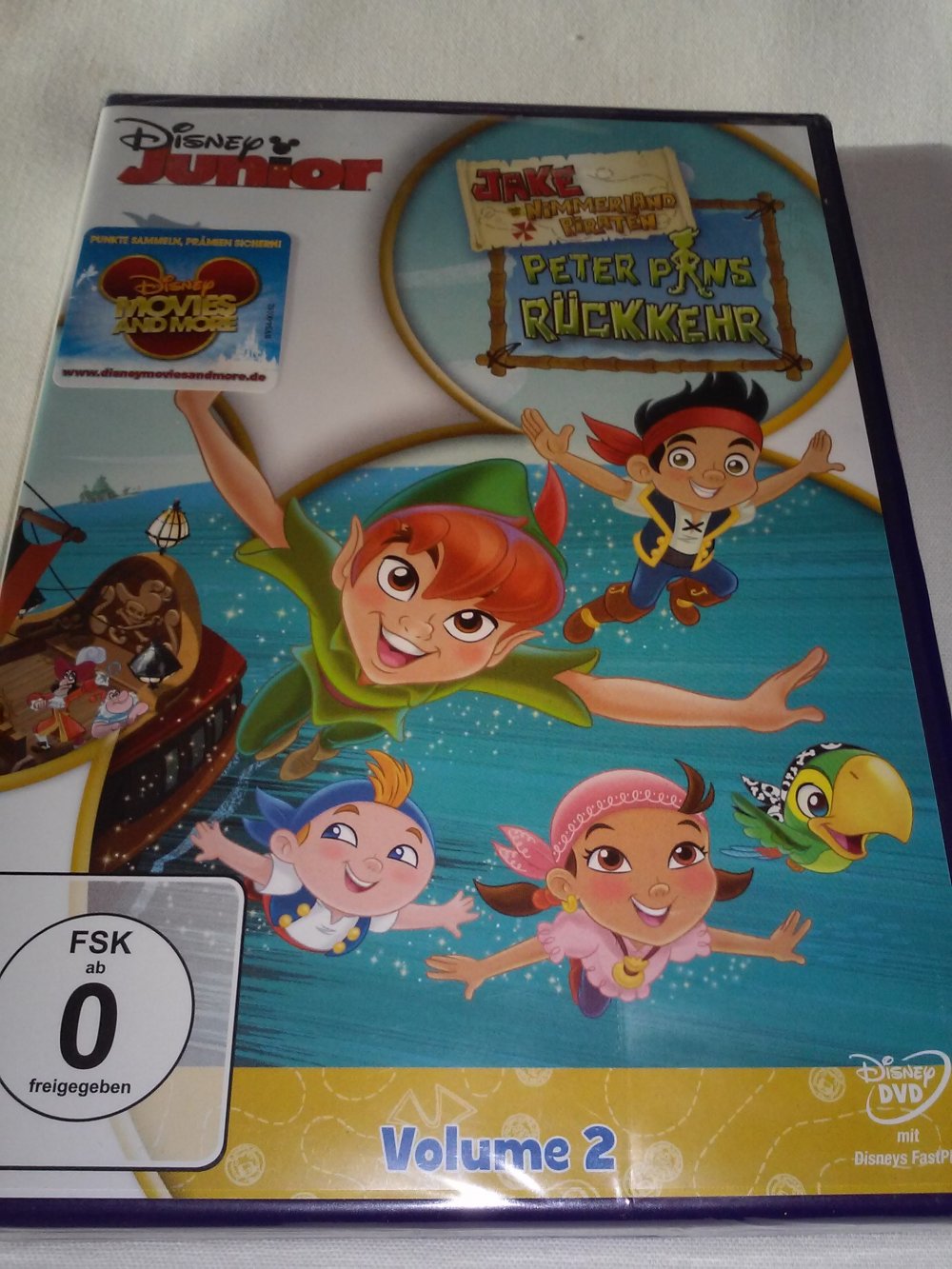 Neu!OVP! Jake und die Nimmerland Piraten Vol. 2 - Peter Pans Rückkehr 