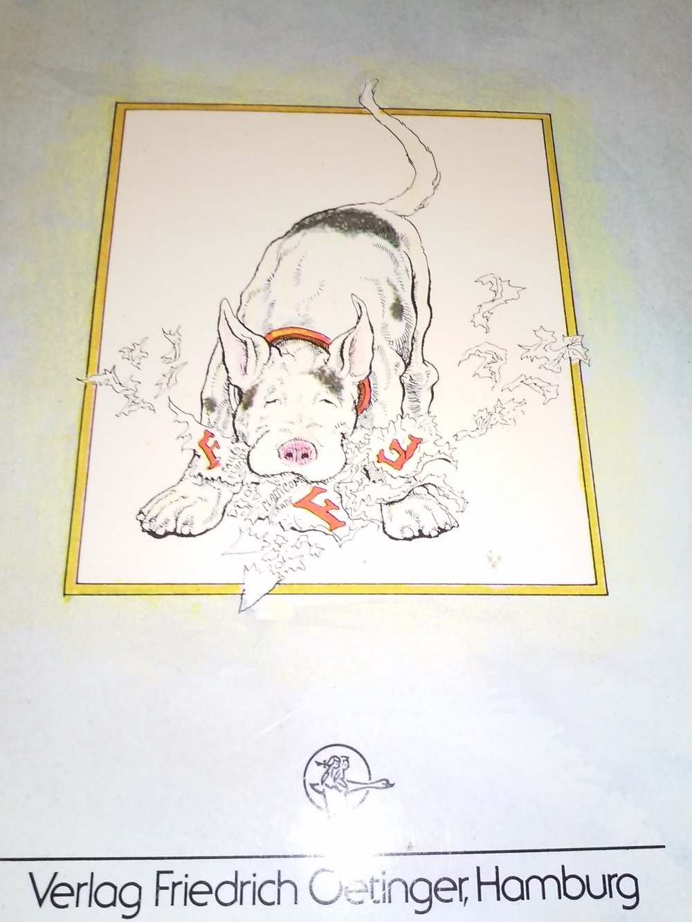 Steven Kellogg: Pass auf, Pinkerton (Hund) - Kinderbuch alt