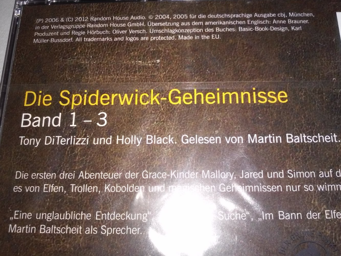 Die Spiderwick-Geheimnisse Band 1-3