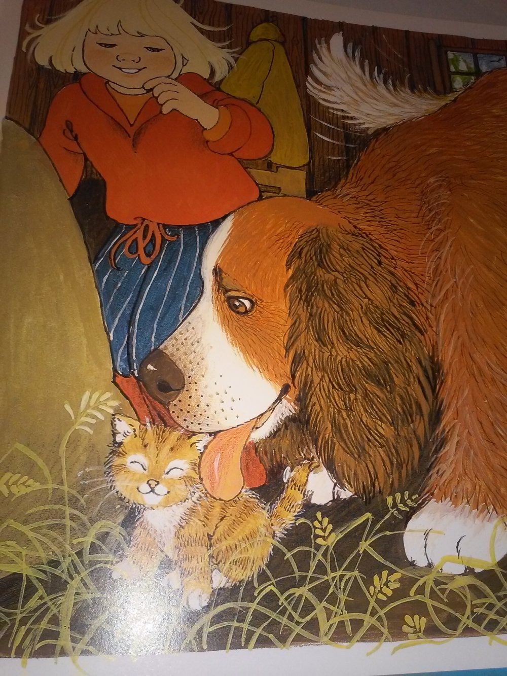 Hildrun Covi: Kater Moritz und seine Abenteuer - Katzen-Geschichten - Kinderbuch alt