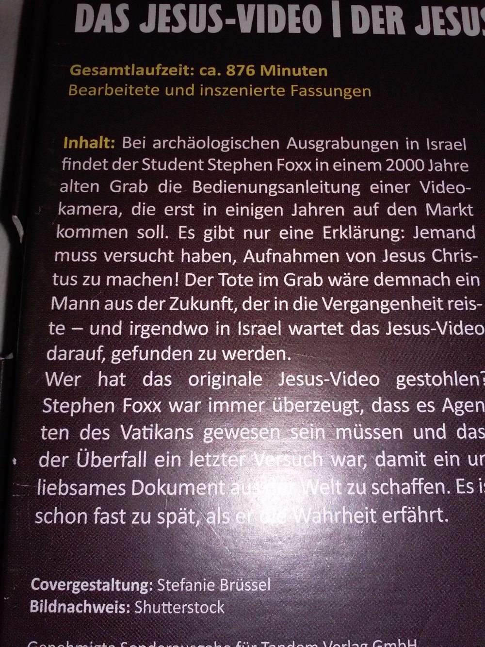 Andreas Eschbach: Das Jesus-video & Der Jesus Deal - 12 CDs 