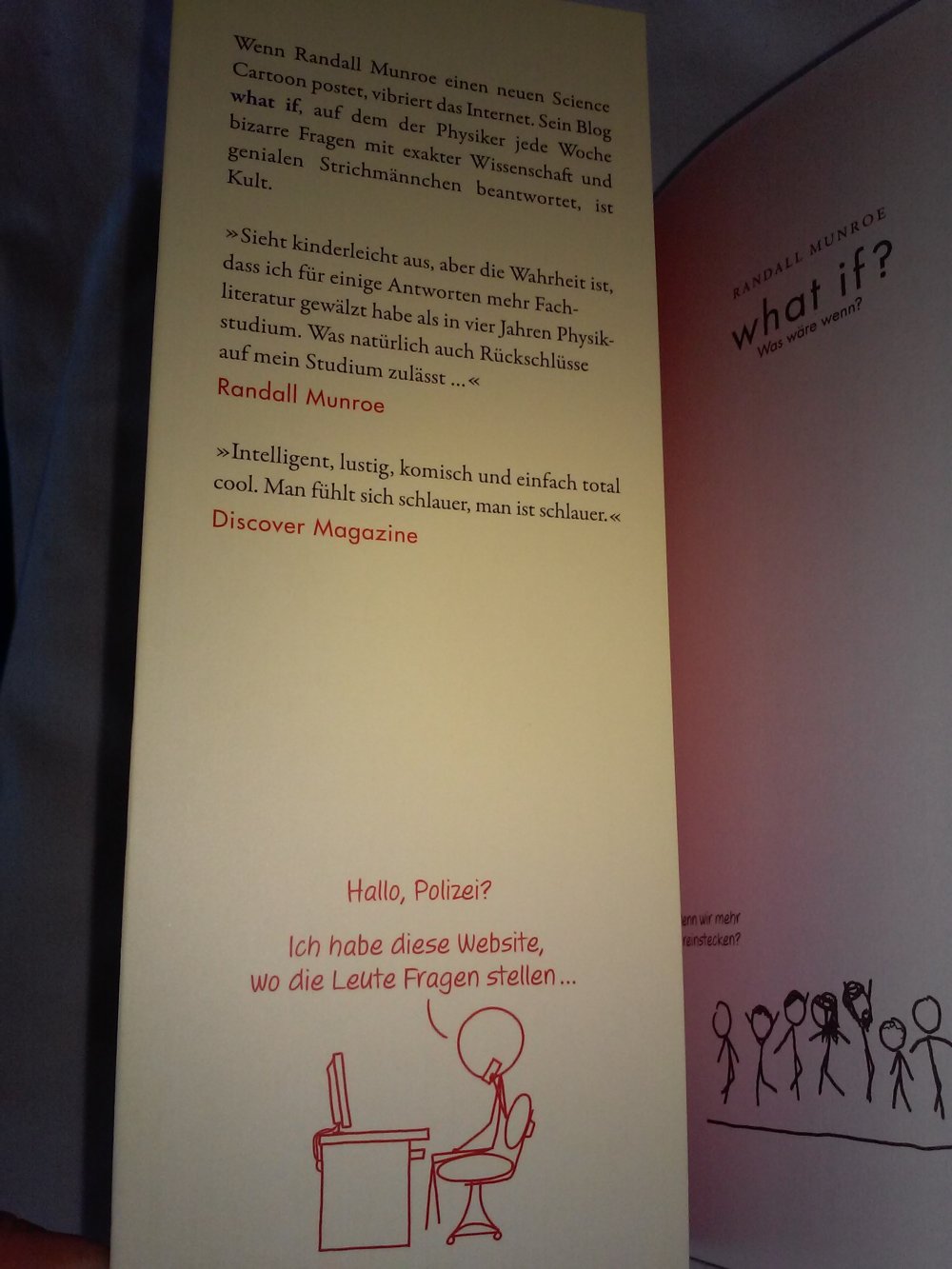 Neu! Randall Munroe: What if? Was wäre wenn? (Erfinder von xkcd)