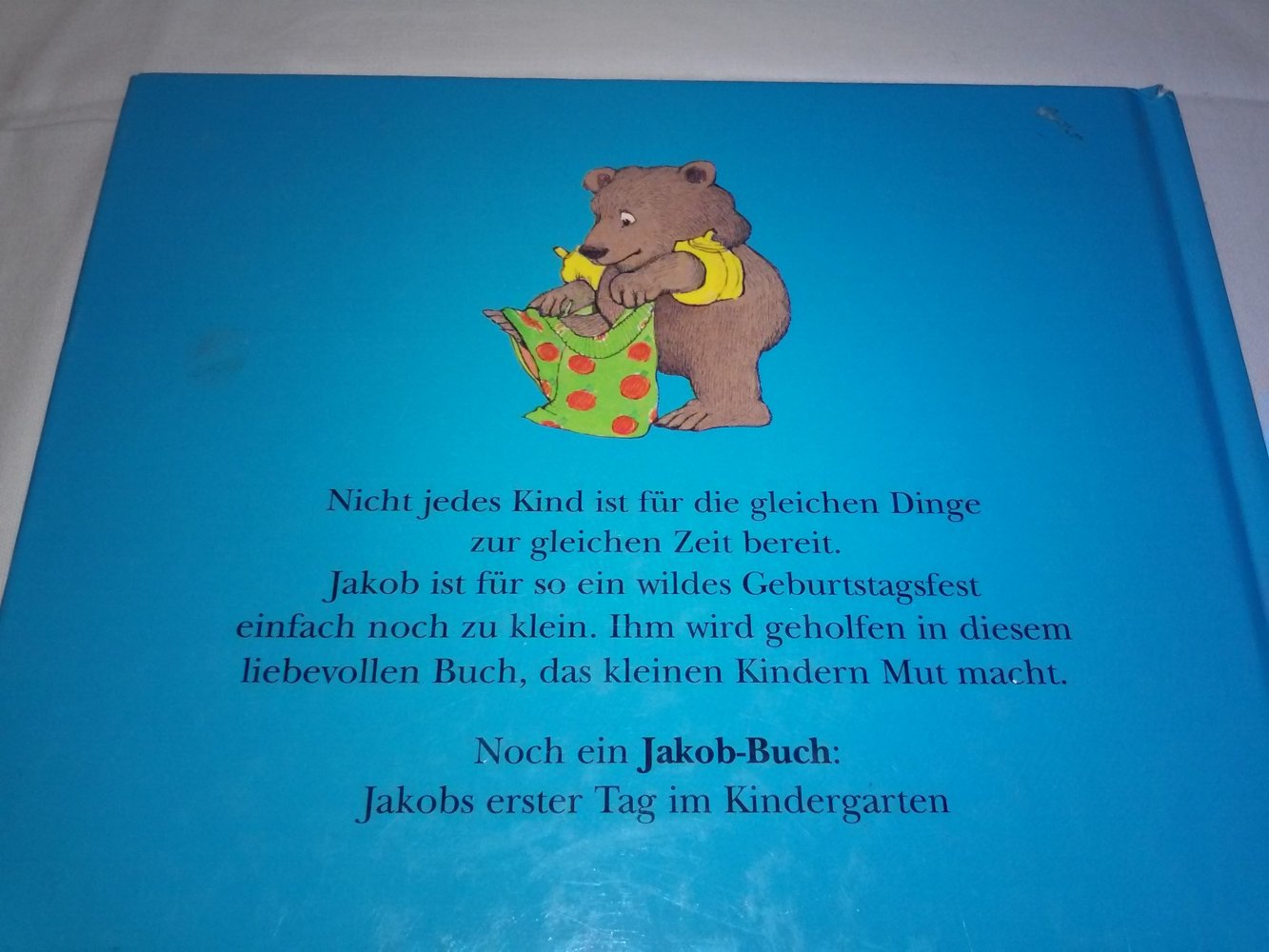  Rosemary Wells: Jakobs erstes Schwimmfest - Kinderbuch alt