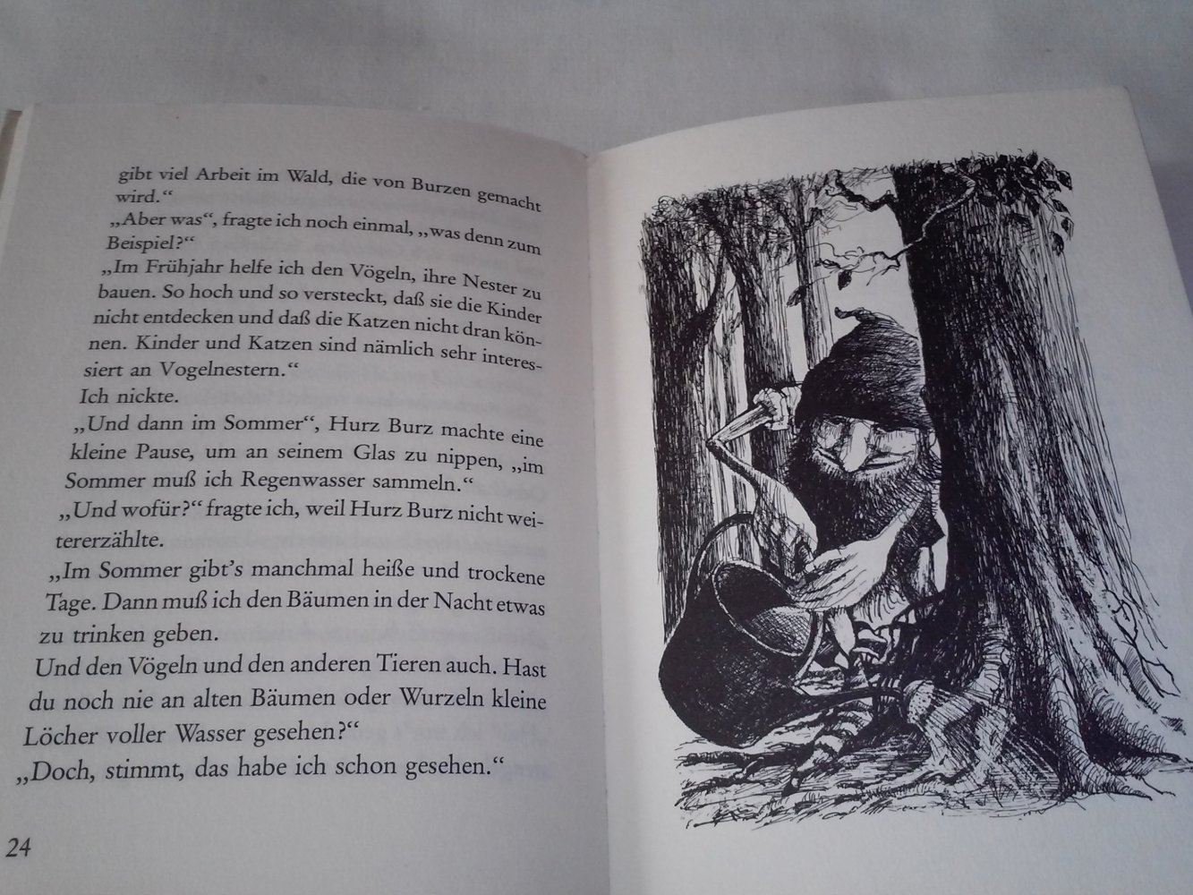 Wilhelm Topsch: Alle Tage Burztag (Waldwichtel) - Kinderbuch alt