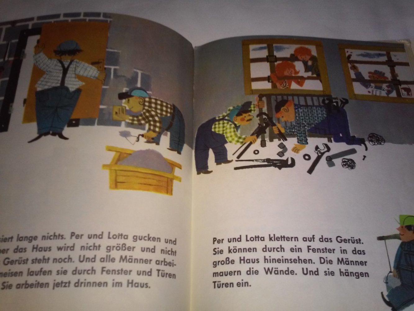 Hans Peterson: Das neue Haus - Read for Fun-Reihe - Kinderbuch alt (1963)
