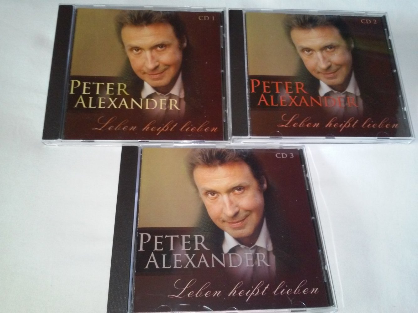 Peter Alexander:  Leben Heisst Lieben (Box-Set 3CD´s)