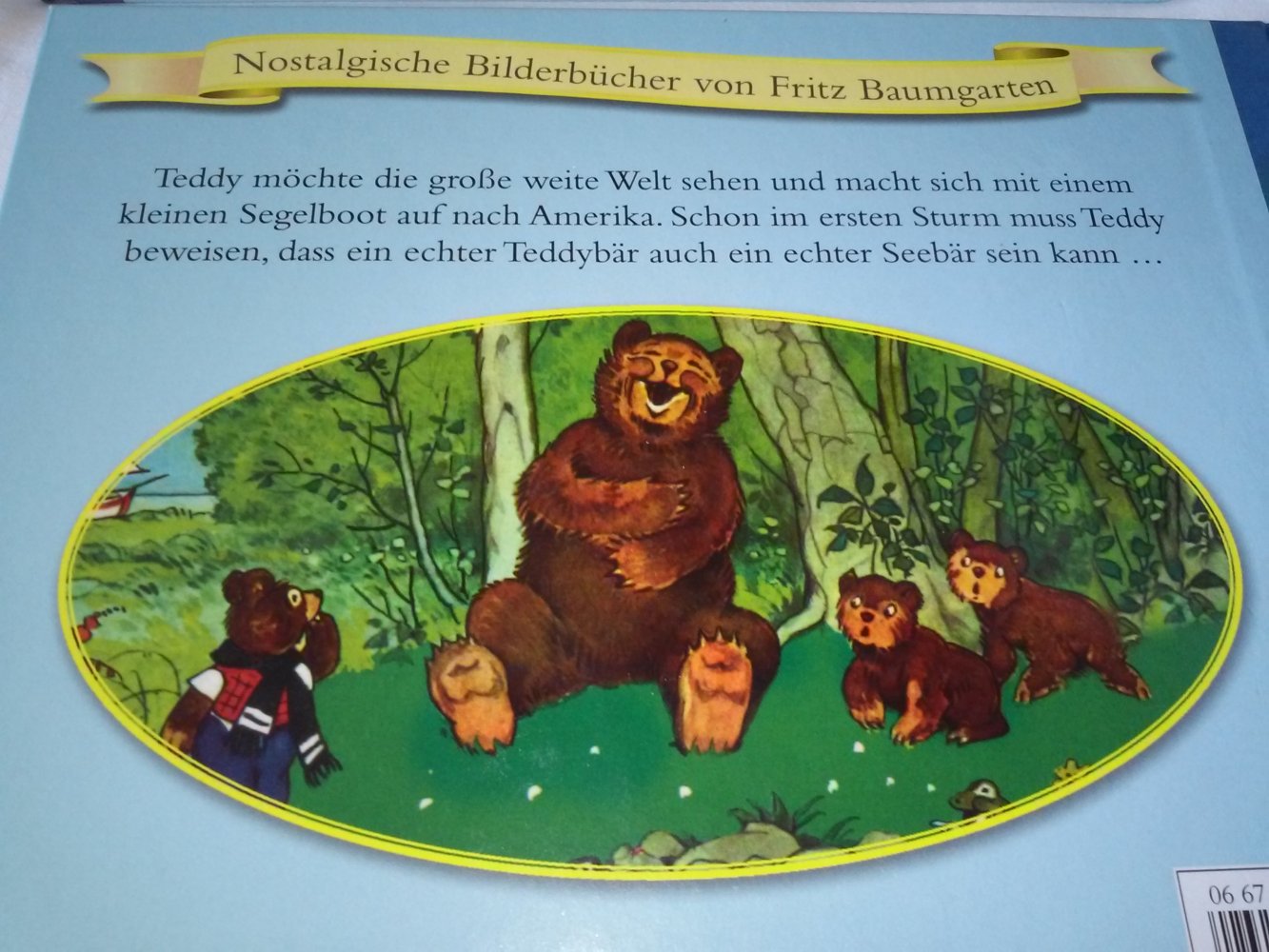 Nostalgie Bilderbücher:F Baumgarten,Katzenfeuerwehr,Teddy´s Fahrt