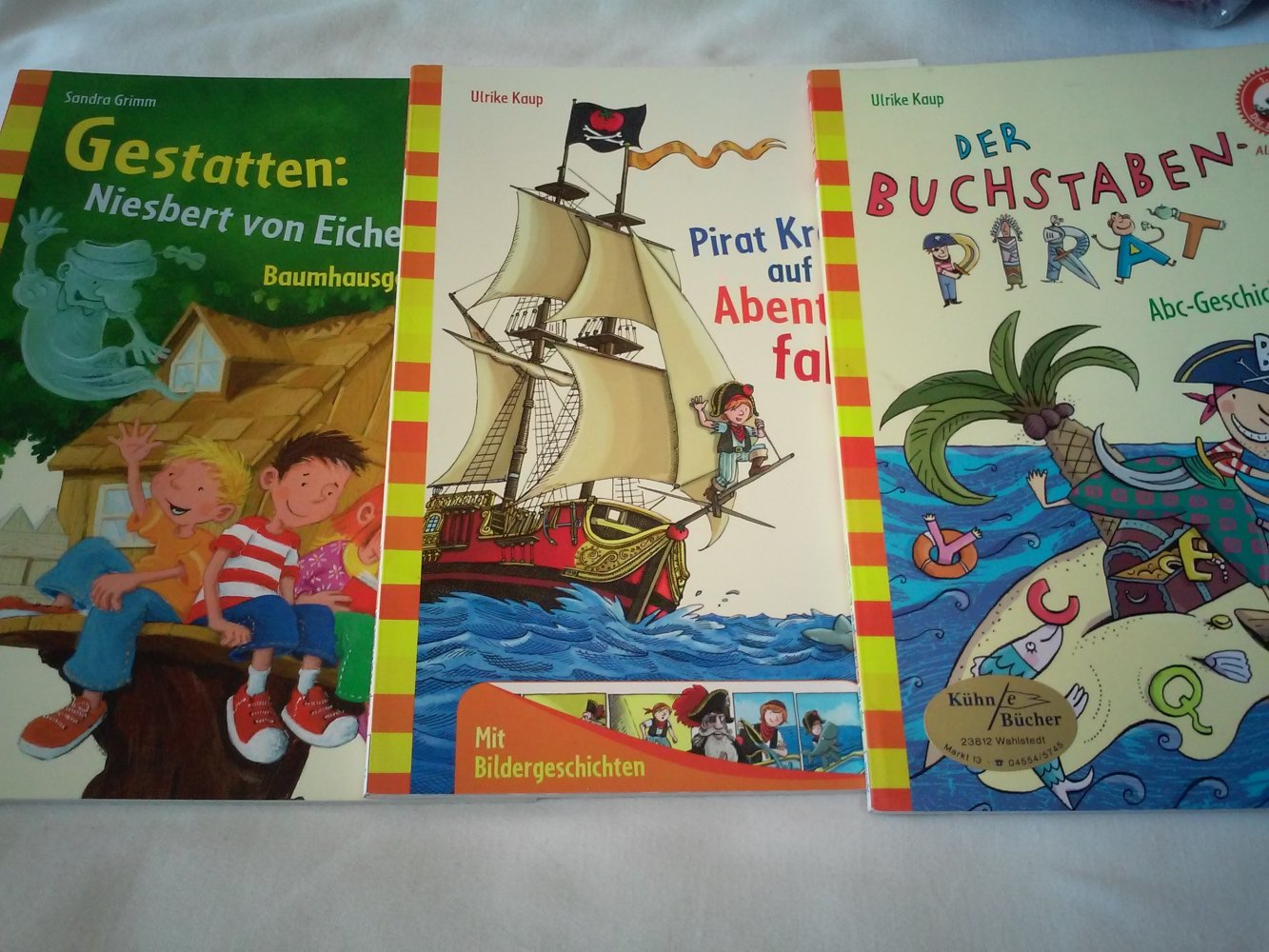 Bücherbär: Abc-Geschichten-Der Buchstabenpirat, Baumhausgeschichten, Pirat Krabbe auf Abenteuerfahrt