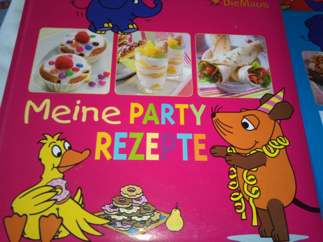 Die Maus - Pfannkuchen,Cupcakes,Muffins,ersten Rezepte,Party,Backbuch,Snacks,