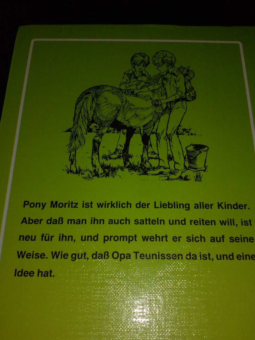 Henri Arnoldus: Alle lieben Moritz - Kinderbuch alt