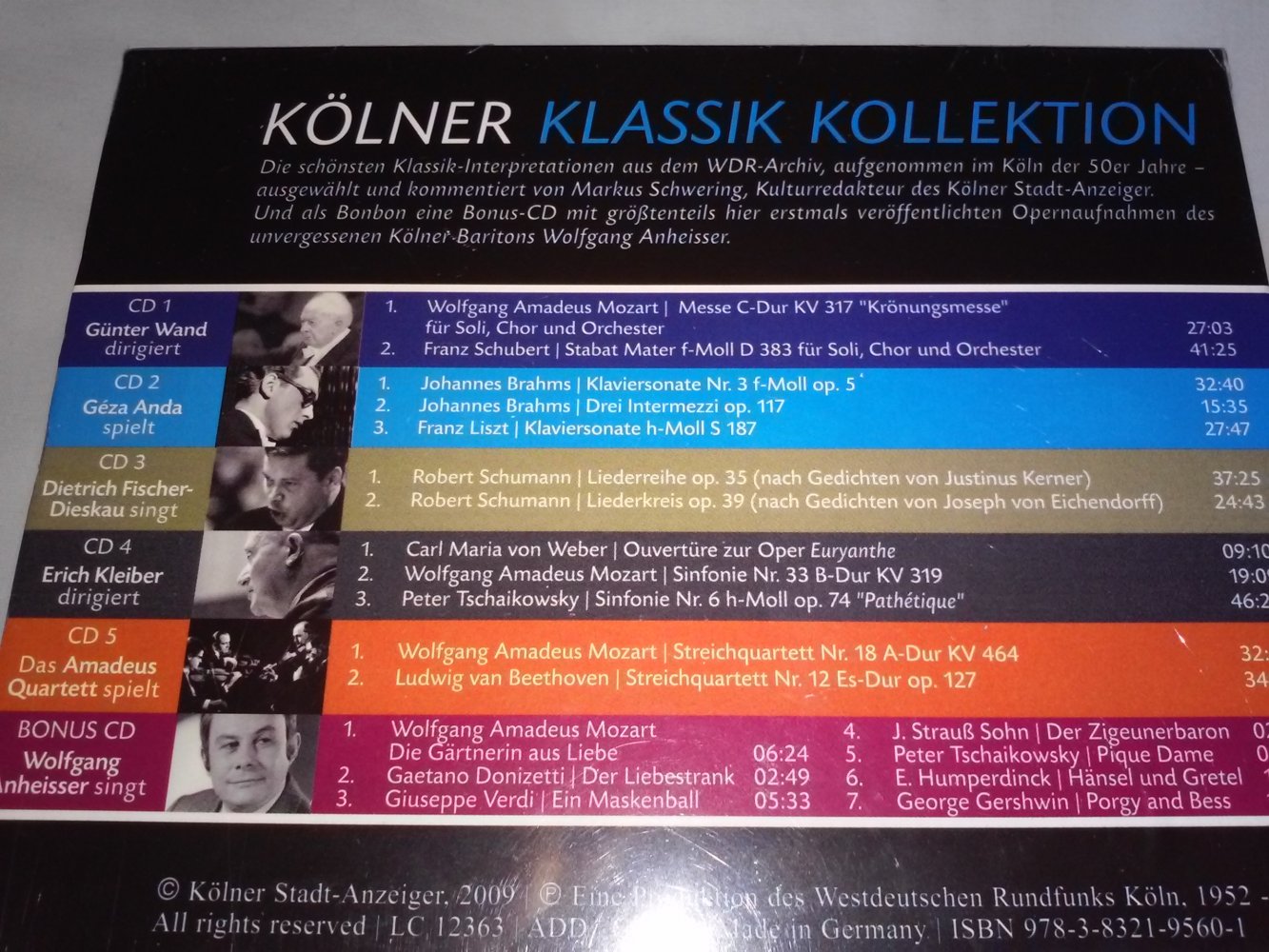 NEU! OVP! (Dr. Markus Schwering)Kölner Klassik Kollektion - Geschenktipp