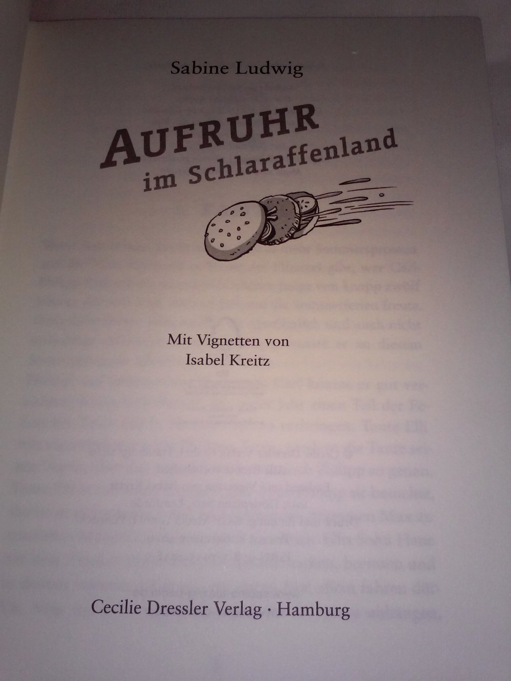 Neu! Sabine Ludwig: Aufruhr im Schlaraffenland / Kinderkrimi 10-12 Lj.