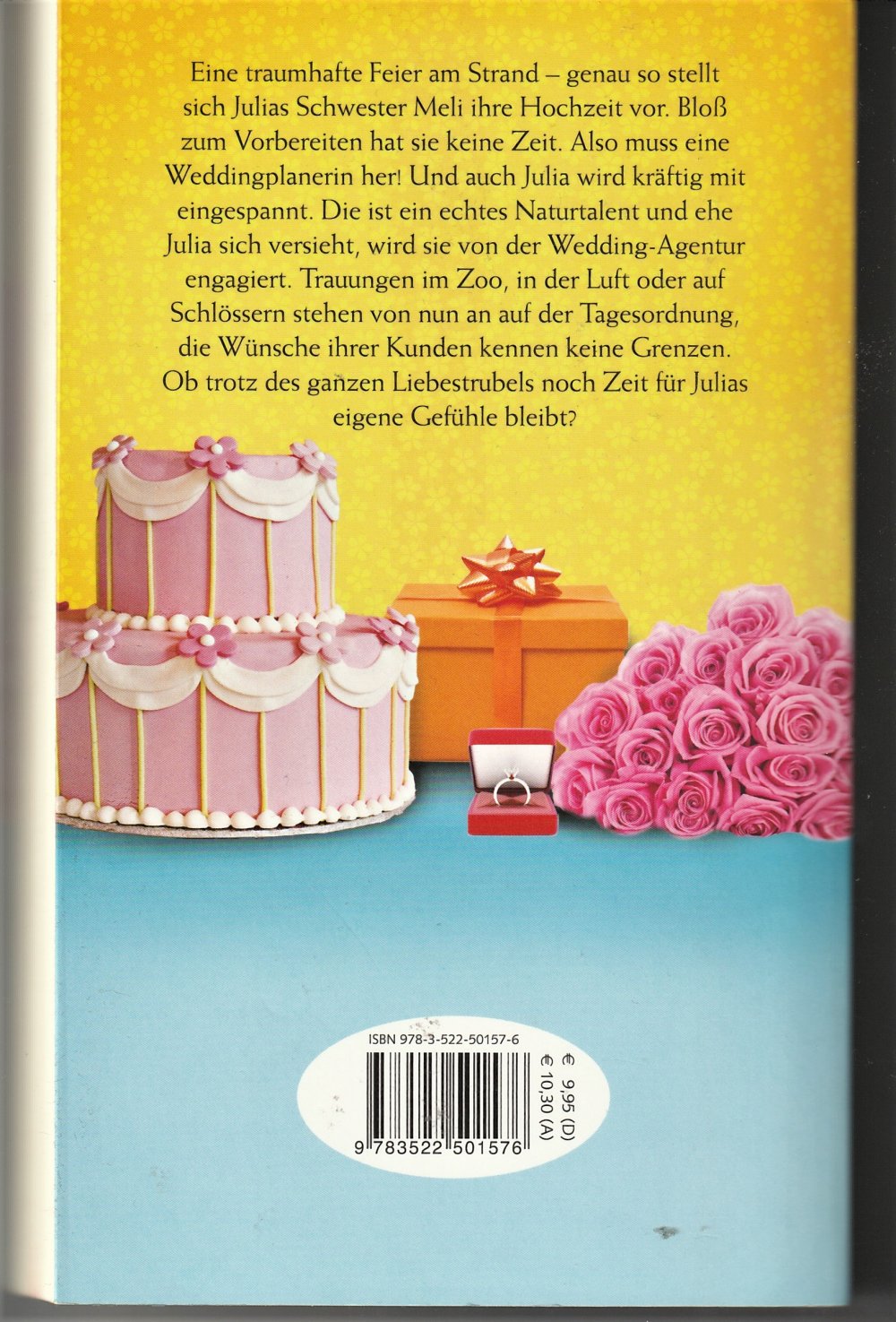 Buch Roman Balleristik Michaela Hanauer - Weddingplanerin mit Herz Mädchenroman Liebesgeschichte
