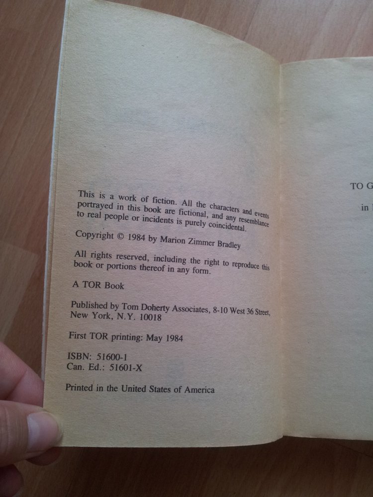The Inheritor - Marion Zimmer Bradley