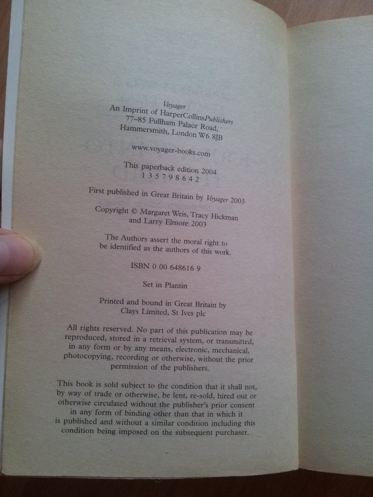 Journey into the Void - Margaret Weis & Tracy Hickman