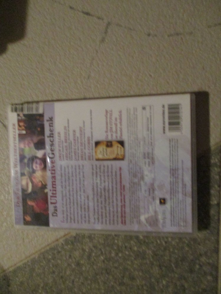 dvd familien film,das ultimative geschenk.ab 6 jahre