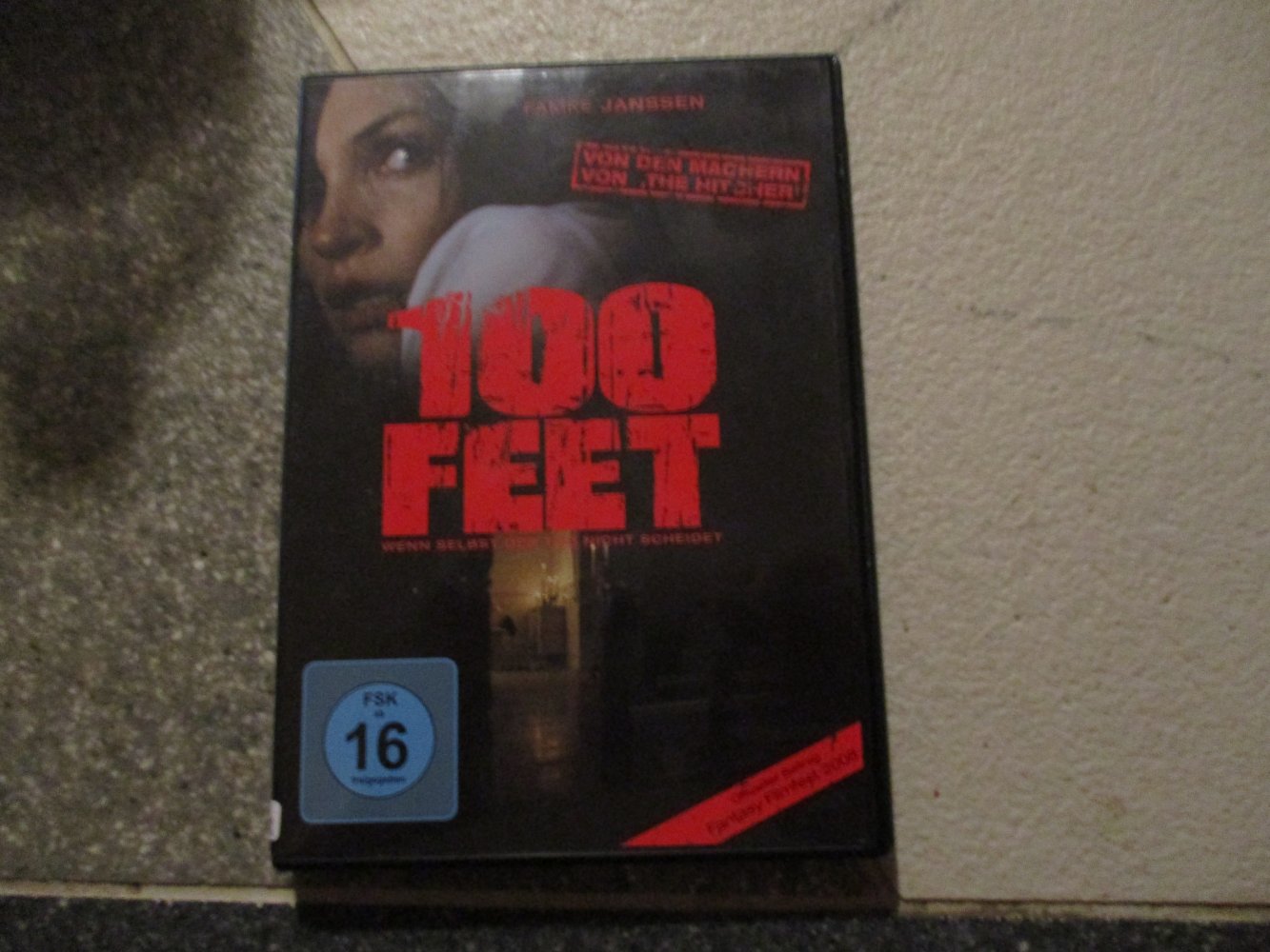 dvd horror film,100 feet,sehr guter zustand