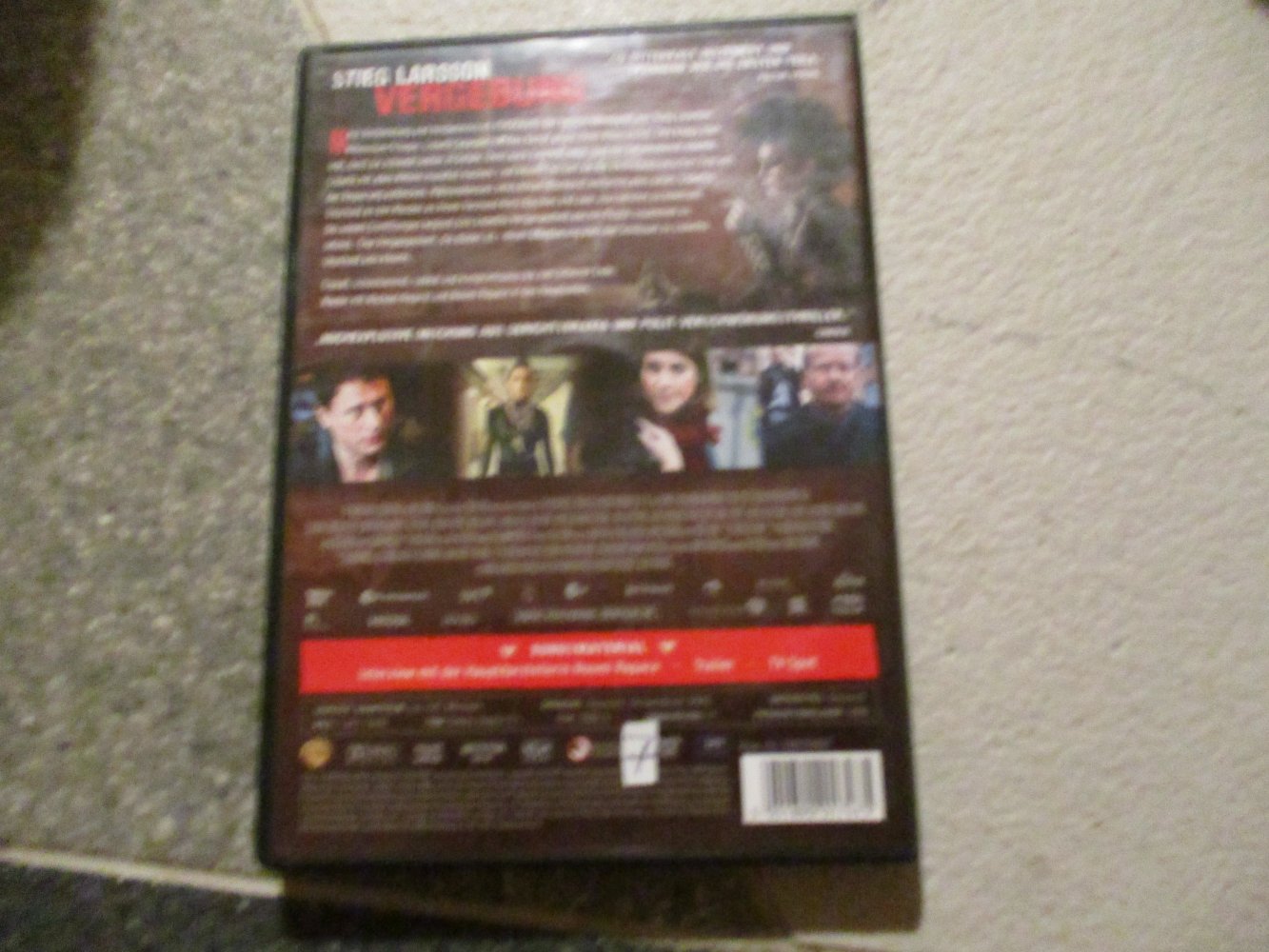 3 dvd filme,stieg larsson ,verblendung,verdammnis,vergebung.alle sehr guter zustand,alle ab 16 jahre