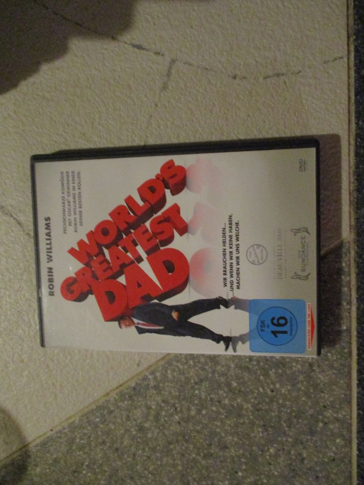 dvd film,worlds greatest dad,komödie,sehr guter zustand,ab 16