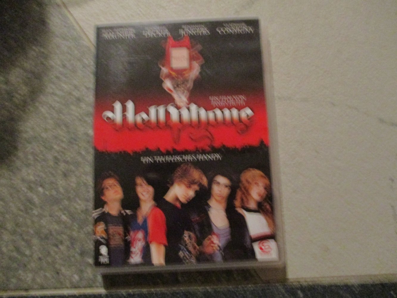 dvd film,komödie,horror,hellphone,sehr guter zustand