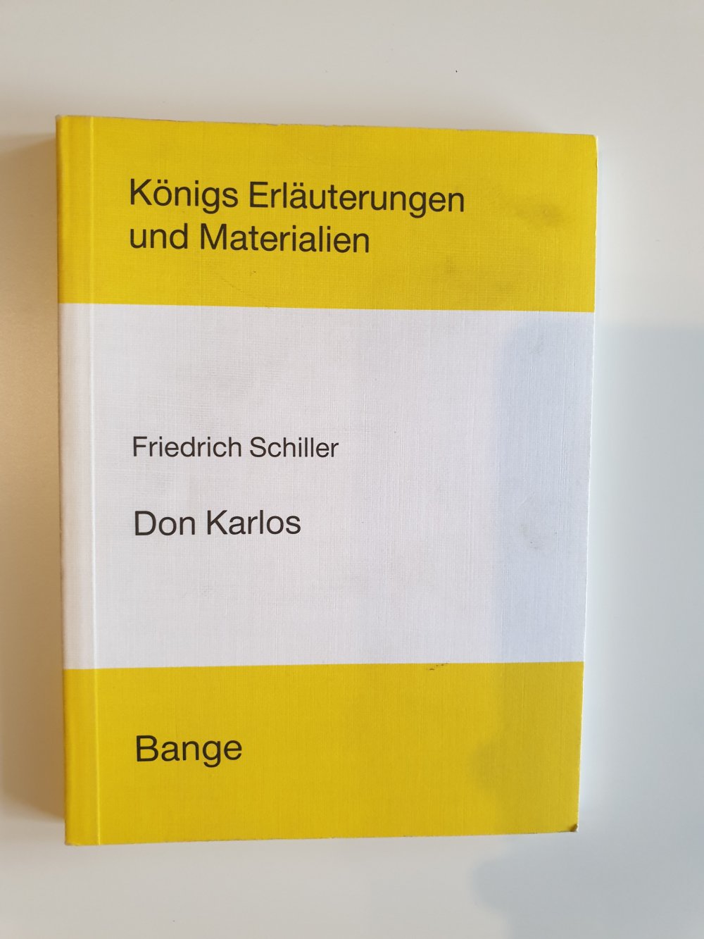Schiller, Friedrich von: Don Karlos (Erläuterungen)