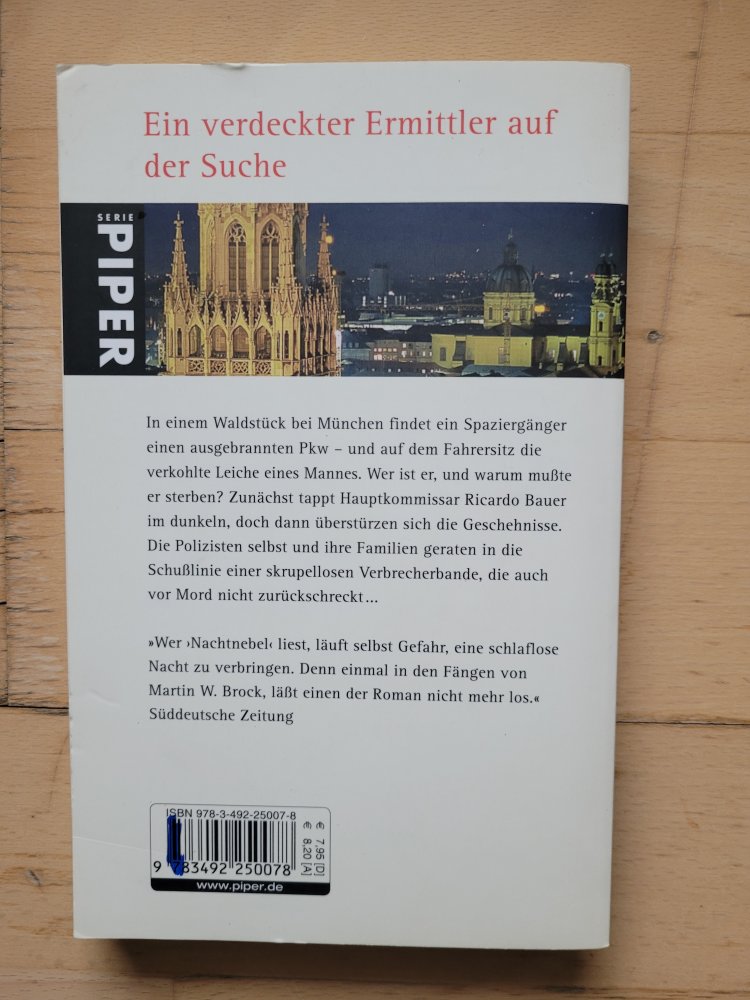 Nachtnebel - Ein München-Krimi