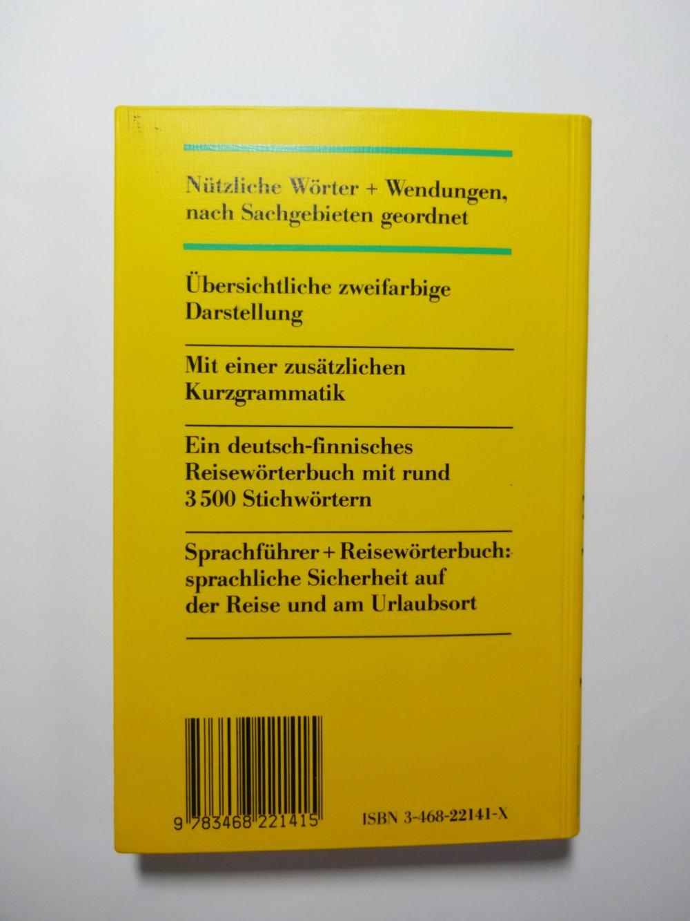 Sprachführer Finnisch