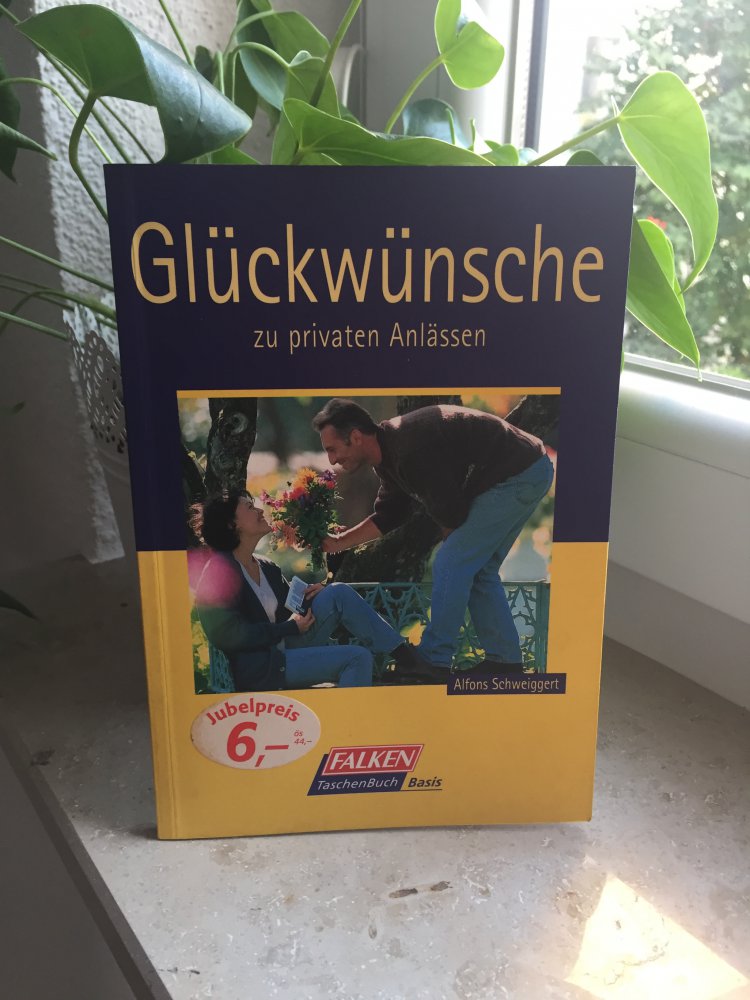 Glückwünsche zu privaten Anlässen 