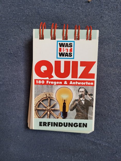 Spiralblock Was ist Was quiz Erfindungen 