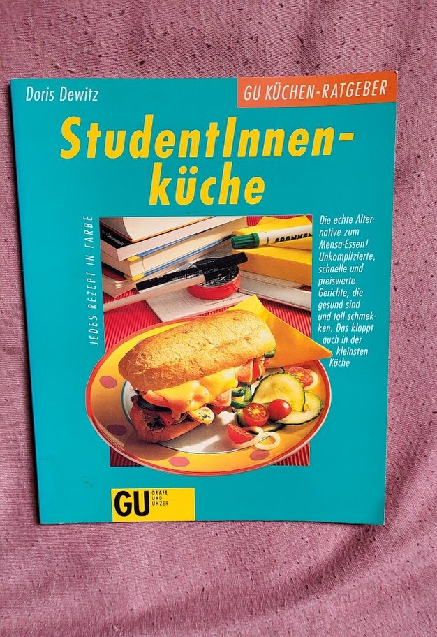 Buch Studentinnenküche GU Küchenrageber 