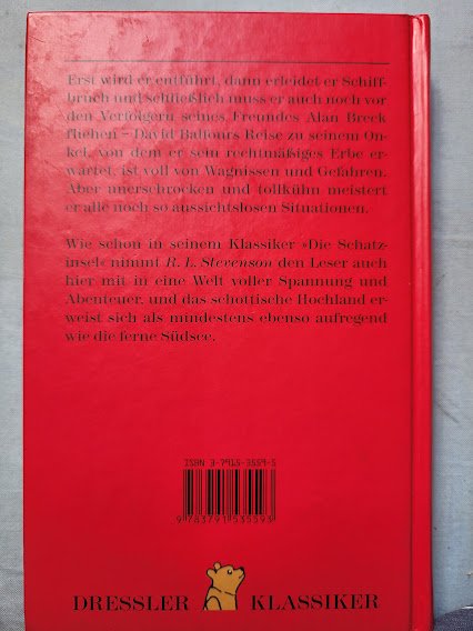 Robert L. Stevenson Entführt Die Abenteuer des David Balfour 