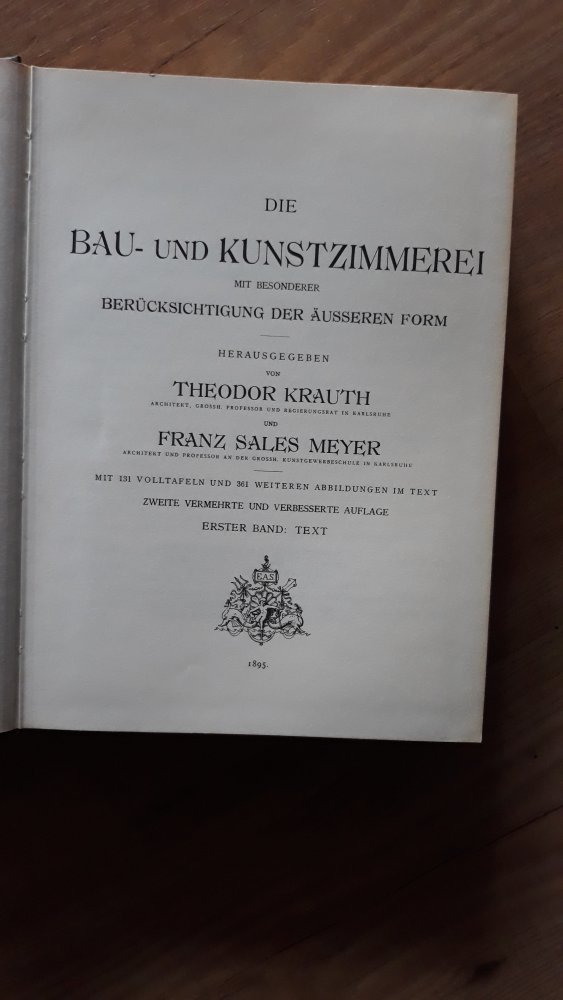 Das Zimmermannsbuch - Bau- und Kunstzimmerei