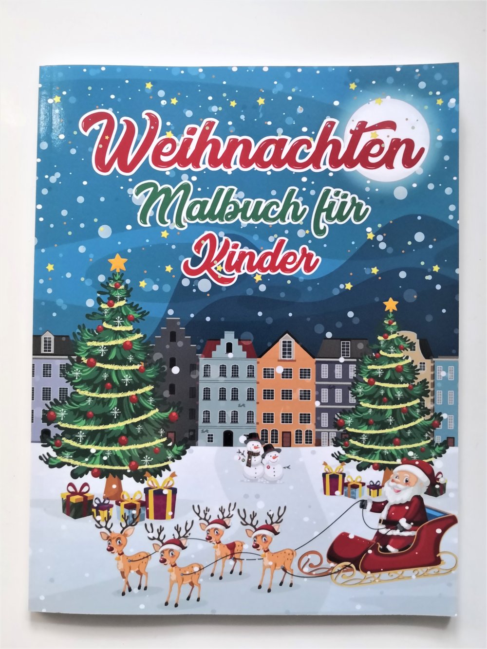 NEU Malbuch Ausmalbilder Weihnachten