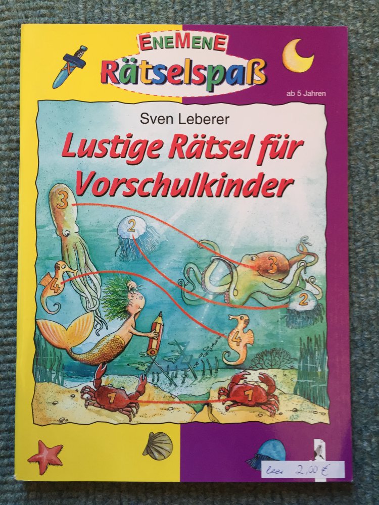 Lustige Rätsel für Vorschulkinder