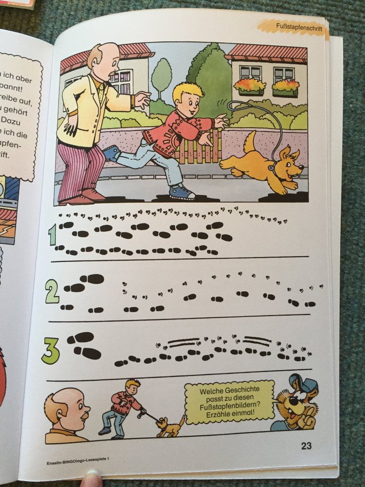 Lesespiele für die 1.Klasse