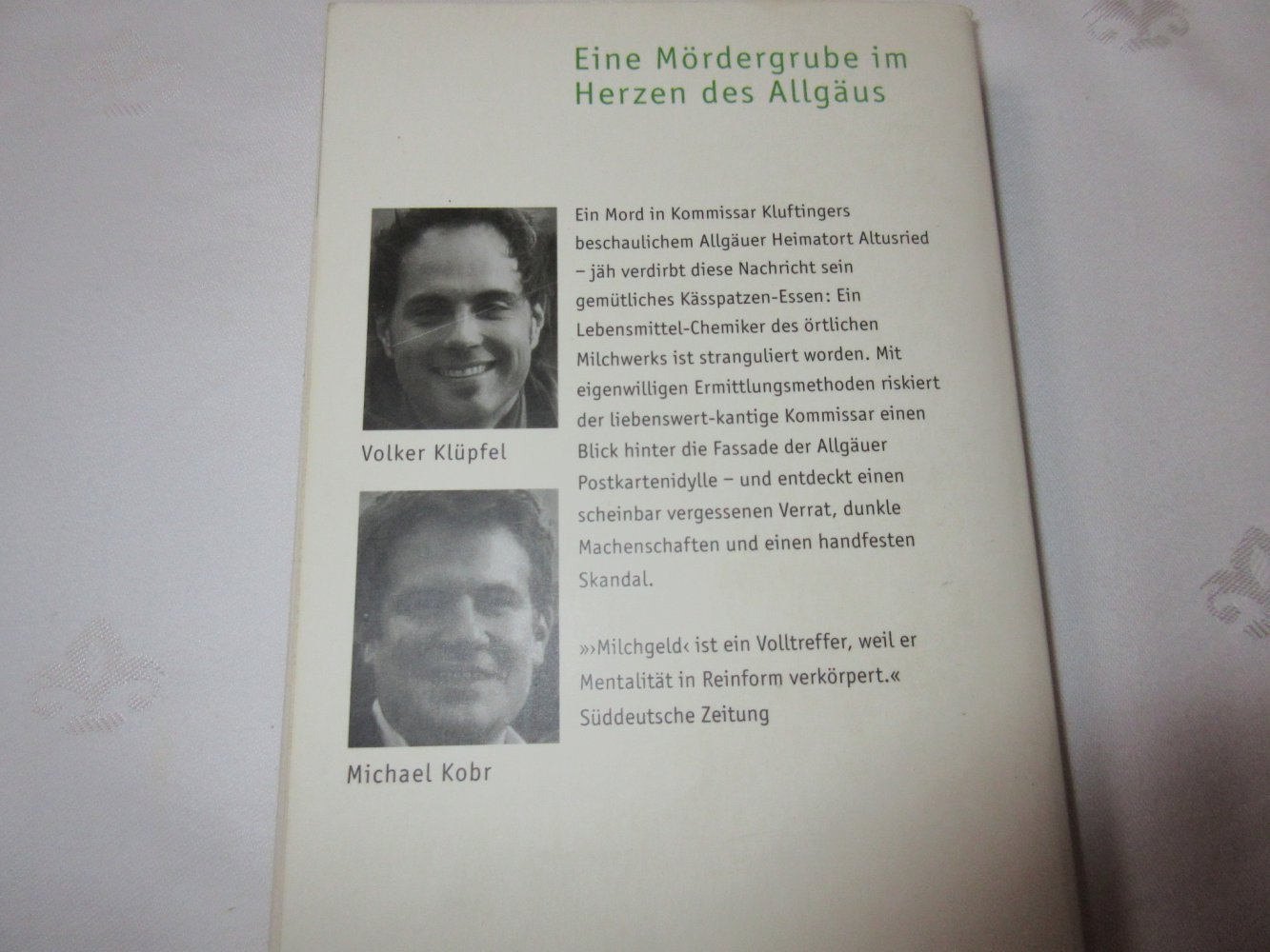 Klüpfel, Kobr :  Milchgeld