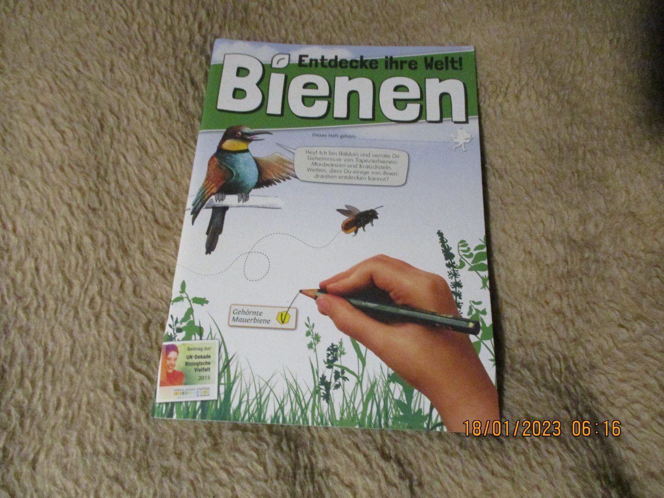 Heft Entdecke Ihre Welt! 
