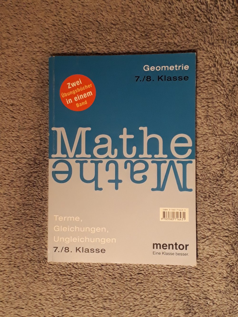 Mathe Lernbuch für die 7. und 8. Klasse