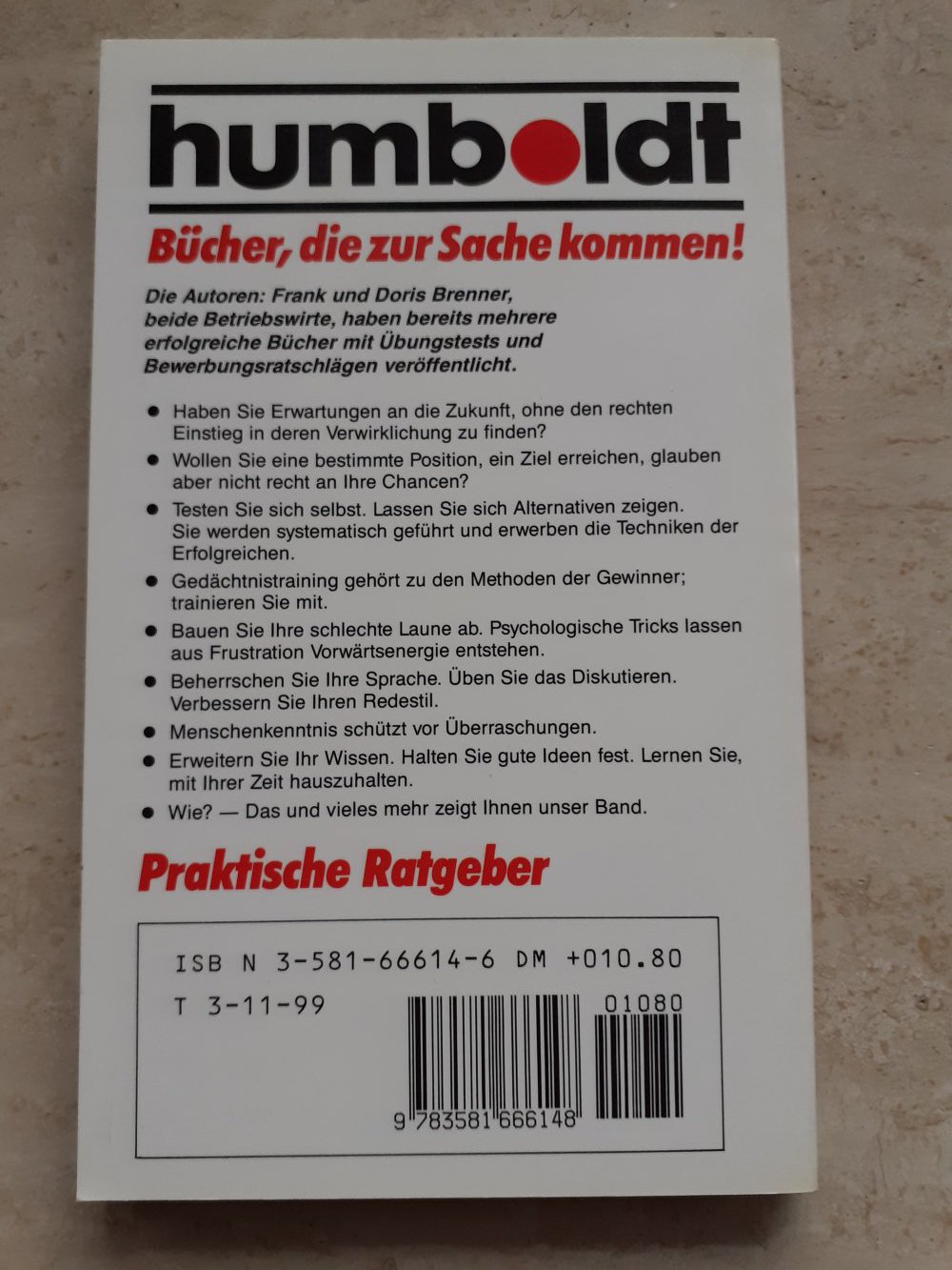  Erfolg ist trainierbar, Ratgeber,  Taschenbuch, Zustand wie Neu 