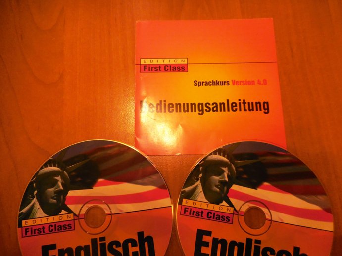 First Class Sprachkurs Englisch Version 4.0 (5 CD) 4 CD für PC, 1 Audio-CD