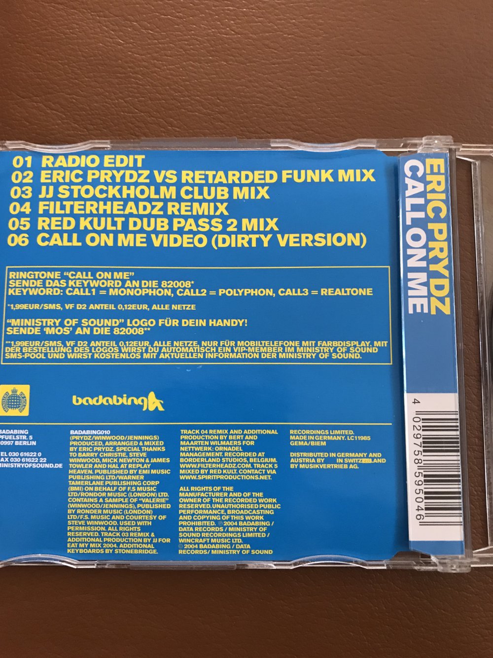 Eric Prydz CD