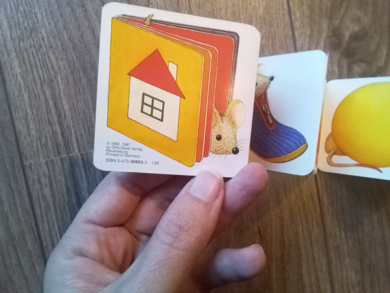 Leporello Bilderbuch Da ist die Maus Helmut Spanner Ravenburger