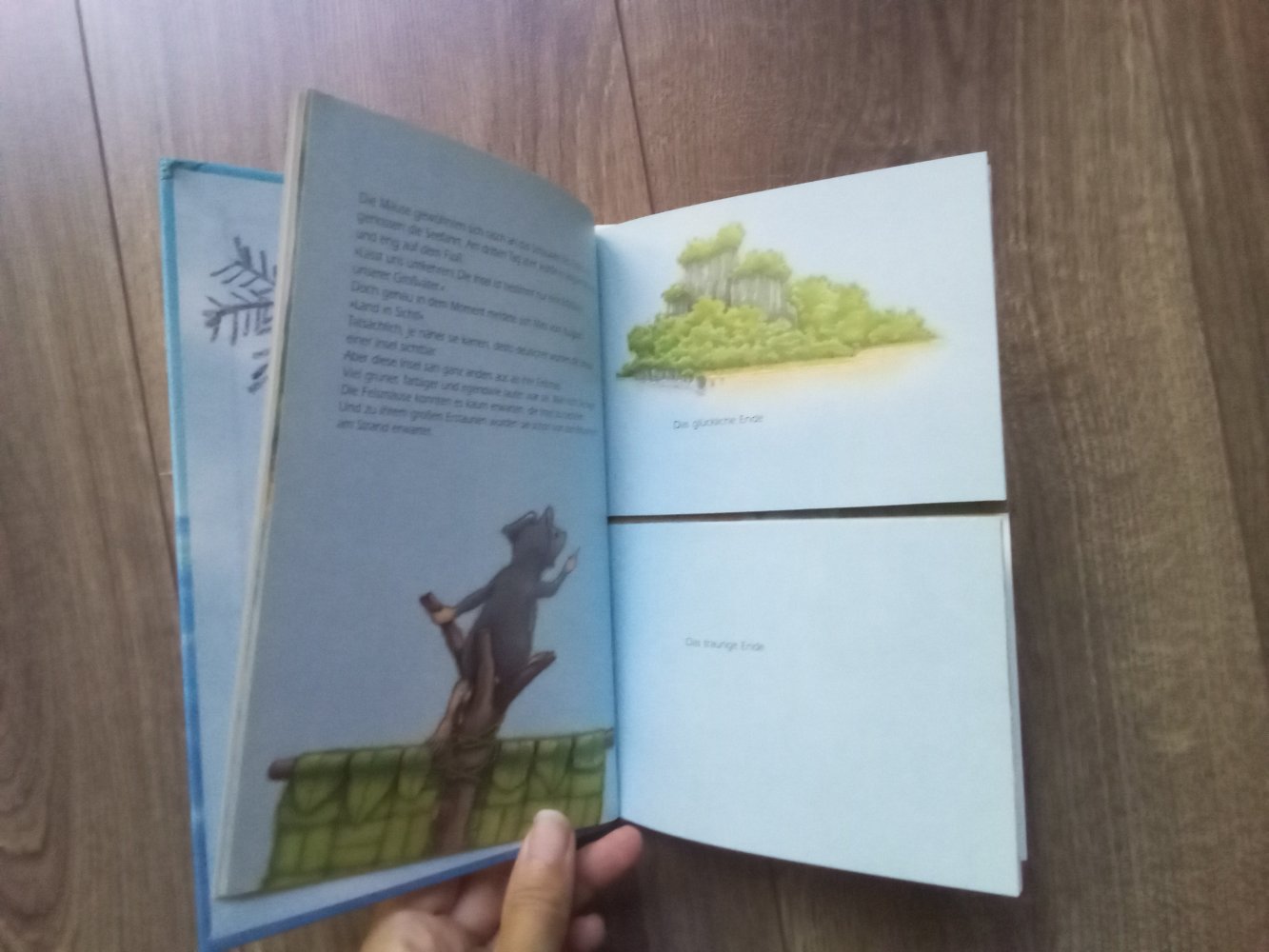 Marcus Pfister Mats und die Streifenmäuse Bilderbuch 2 Enden 