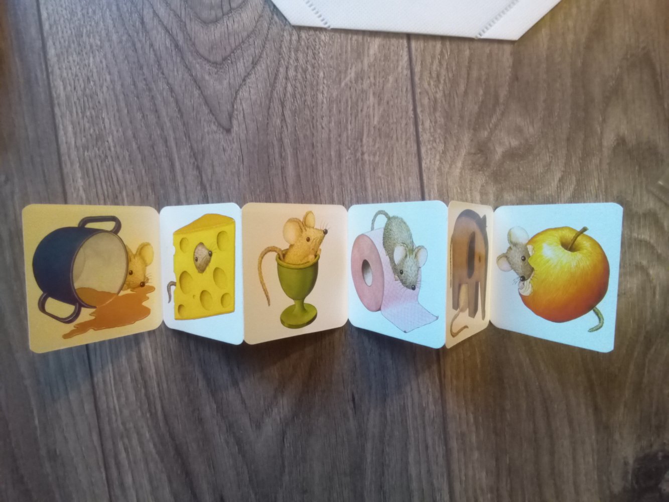 Leporello Bilderbuch Da ist die Maus Helmut Spanner Ravenburger