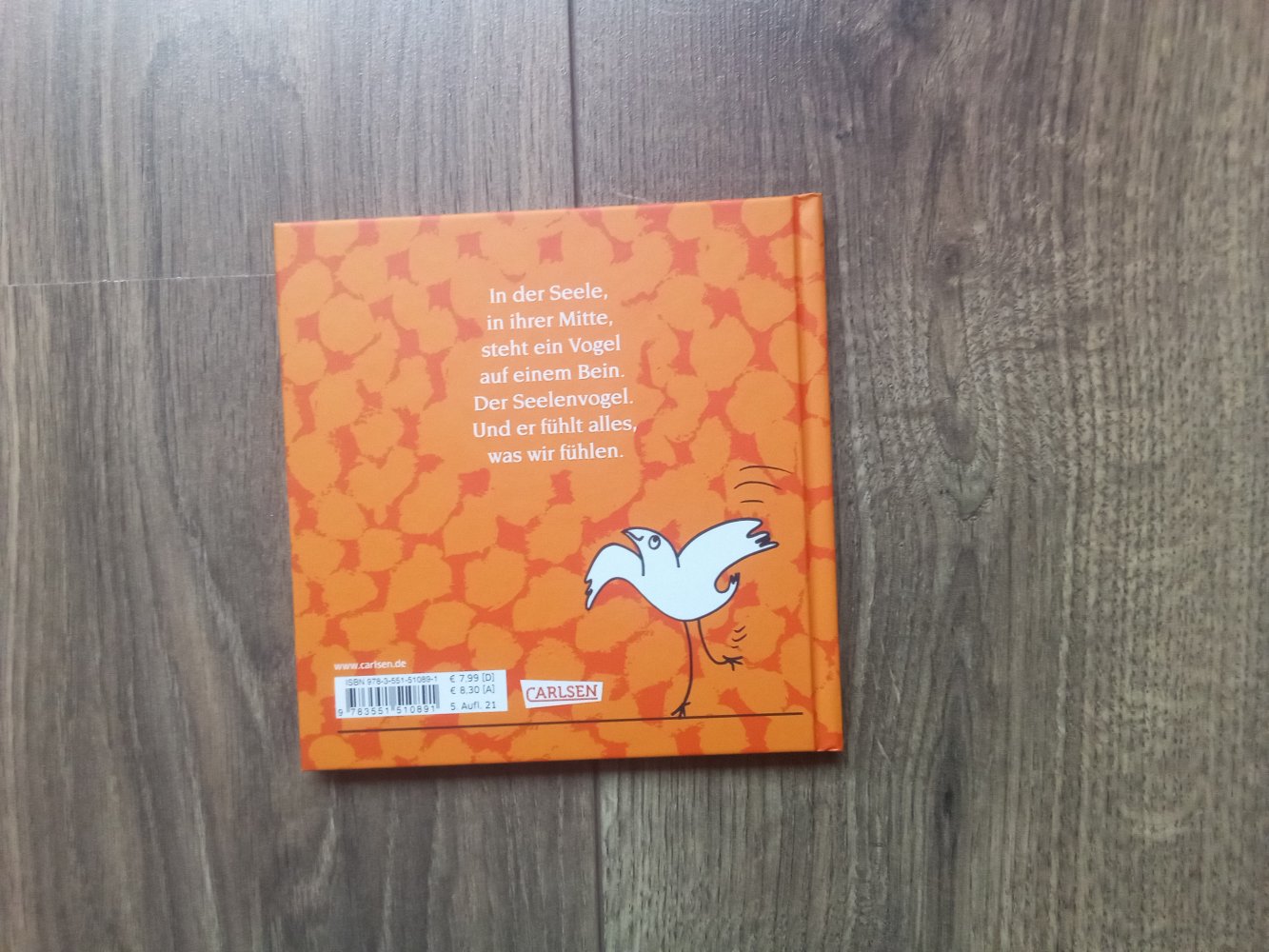 der Seelenvogel Poetisches einfühlsames Geschenkbuch zum Thema Gefühle für Kinder ab 3 und Erwachsene Michal Snunit