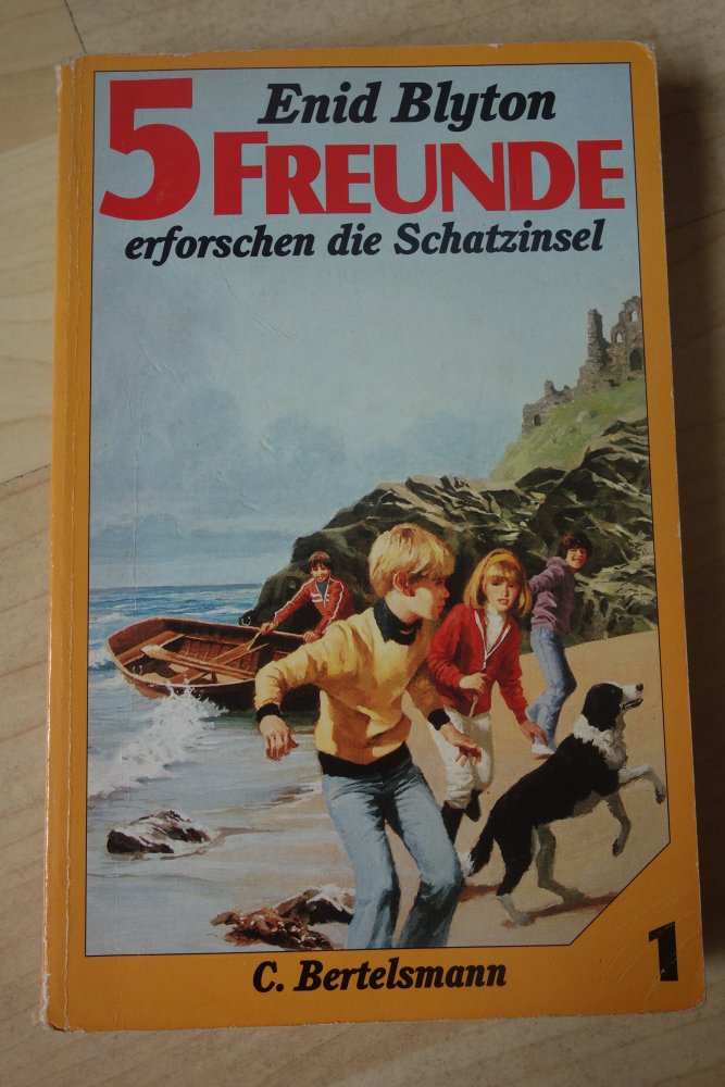 5 Freunde erforschen die Schatzinsel Enid Blyton Taschenbuch C. B