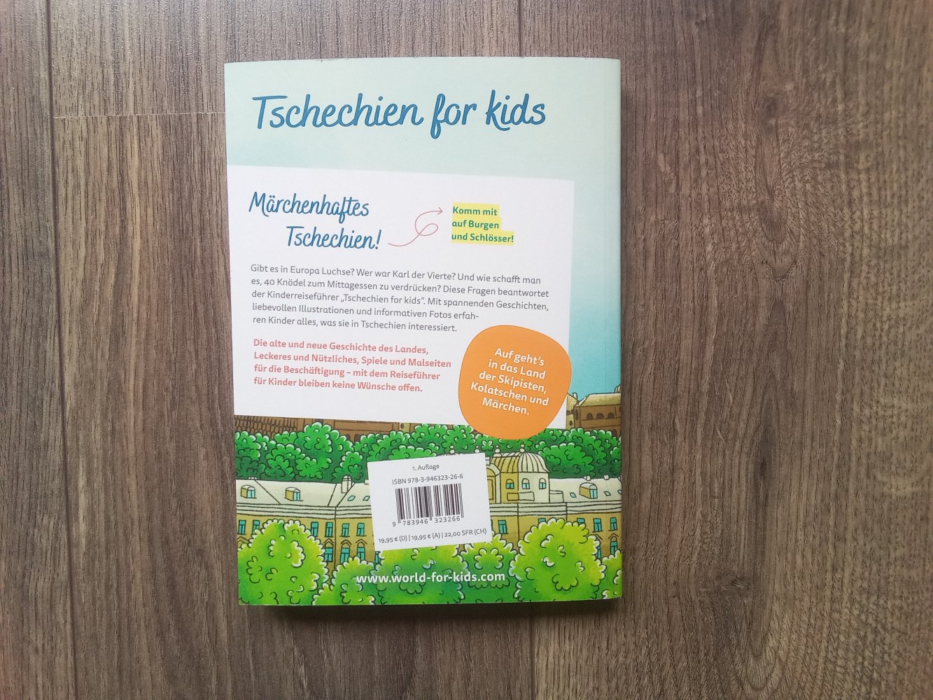 Tschechien for kids Kinderreiseführer Britta Schmidt von Groeling world for kids