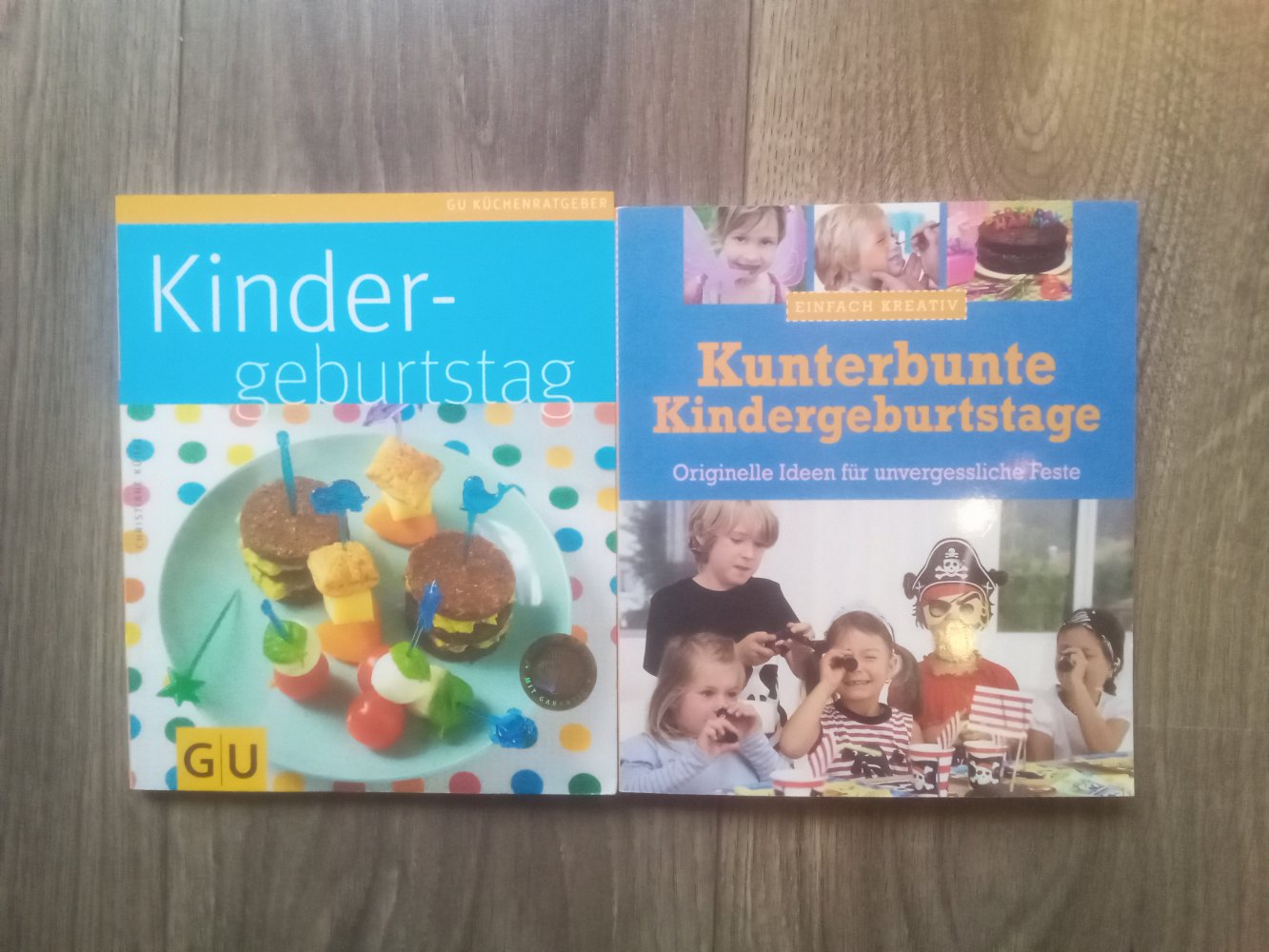 2x Kindergeburtstage Buch GU Kinderfest planen Ideen